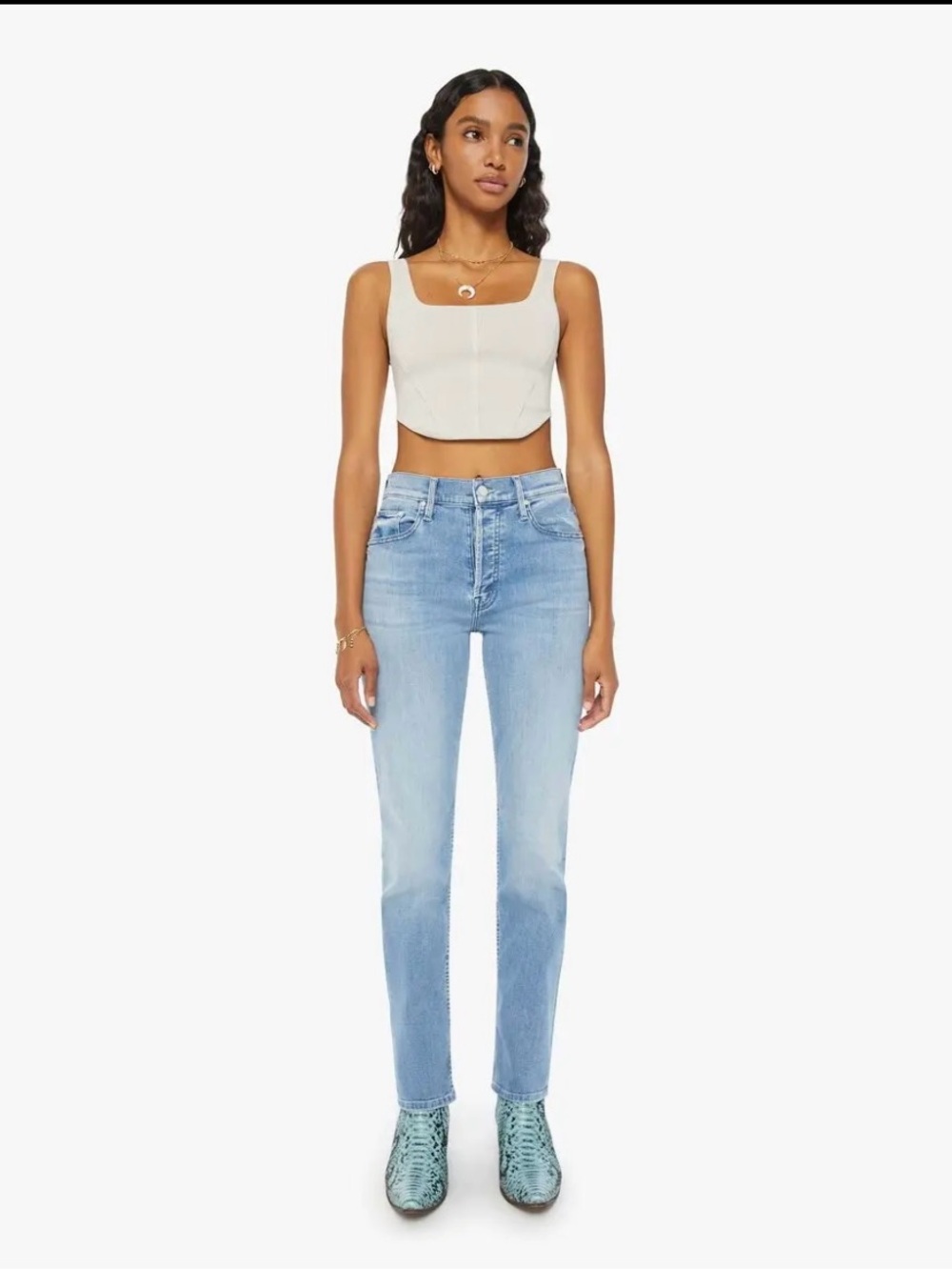 Lil’ Mother The Tomcat Skimp High Waist Straight Leg Jeans